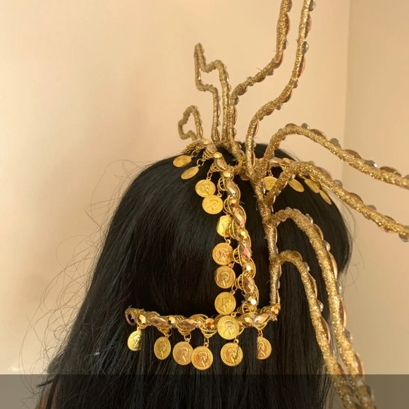 Gold Medusa Headpiece main image 9